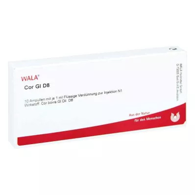 COR GL D 8 ampula, 10X1 ml