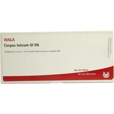 Žuto tijelo GL D 6 ampula, 10X1 ml