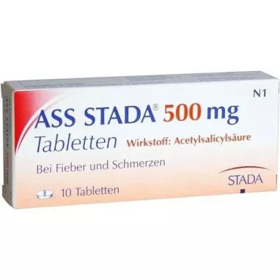 ASS STADA 500 mg tablete, 10 kom
