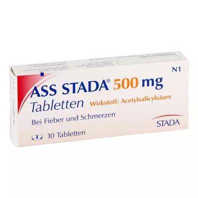 ASS STADA 500 mg tablete, 10 kom