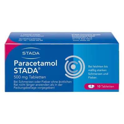 Paracetamol STADA® 500 mg tablete, 10 kom Paracetamol STADA® 500 mg tablete, 10 kom