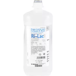 RINGER LACTAT n.Hartm.B.Braun Ecofl.Plus Inf.otopina, 10X1000 ml