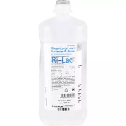 RINGER LACTAT n.Hartm.B.Braun Ecofl.Plus Inf.otopina, 10X1000 ml
