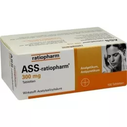 ASS-ratiopharm 300 mg tablete, 100 kom