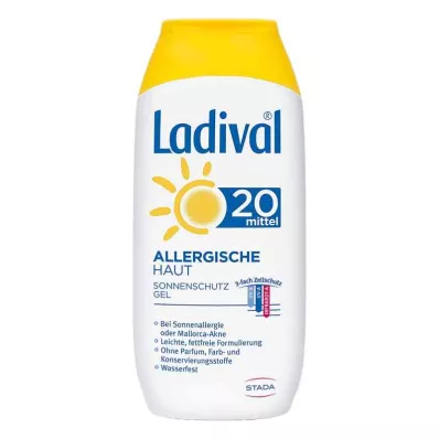 LADIVAL gel za alergijsku kožu LSF 20, 200 ml LADIVAL gel za alergijsku kožu LSF 20, 200 ml