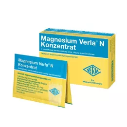 MAGNESIUM VERLA N koncentrat Plv.z.H.e.L.z.Einn., 20 kom