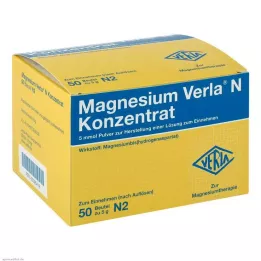 MAGNESIUM VERLA N koncentrat Plv.z.H.e.L.z.Einn., 50 kom