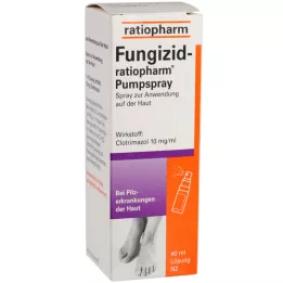 FUNGIZID-ratiopharm sprej na pumpicu, 40 ml