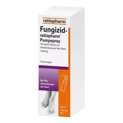 FUNGIZID-ratiopharm sprej na pumpicu, 40 ml