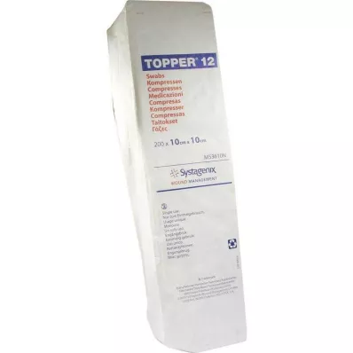 Topper 12 kompresa nesterilna 10x10 cm, 200 kom Topper 12 kompresa nesterilna 10x10 cm, 200 kom
