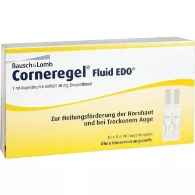 CORNEREGEL Fluid EDO kapi za oči, 30X0,6 ml