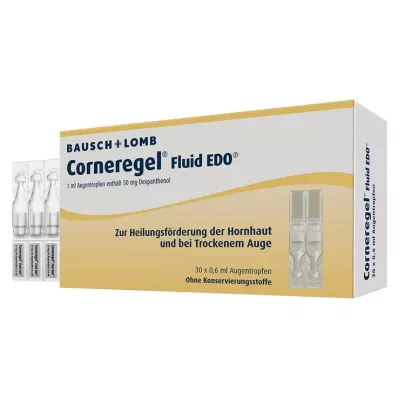 CORNEREGEL Fluid EDO kapi za oči, 30X0,6 ml