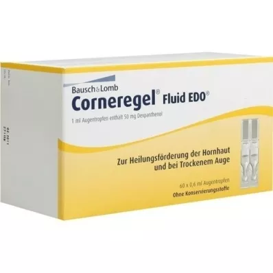 CORNEREGEL Fluid EDO kapi za oči, 60X0,6 ml