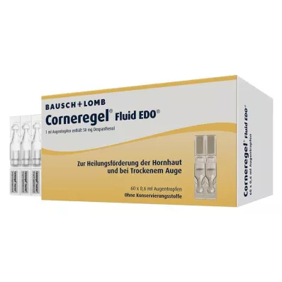 CORNEREGEL Fluid EDO kapi za oči, 60X0,6 ml