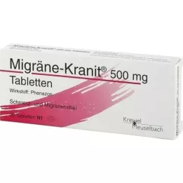 MIGRÄNE KRANIT 500 mg tablete, 20 kom