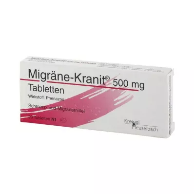 Migrena Kranit 500 mg tablete, 20 kom Migrena Kranit 500 mg tablete, 20 kom