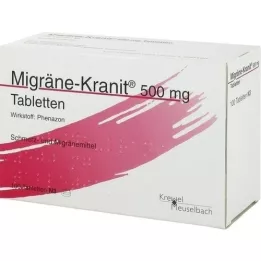 MIGRÄNE KRANIT 500 mg tablete, 100 kom