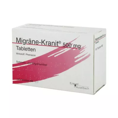 MIGRÄNE KRANIT 500 mg tablete, 100 kom