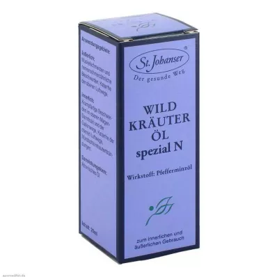 WILDKRÄUTERÖL specijalni N, 20 ml WILDKRÄUTERÖL specijalni N, 20 ml