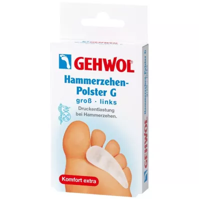 Gehwol polimer gel čekić jastučić za prste, 1 kom