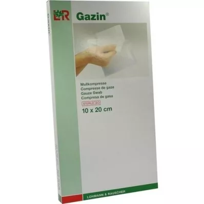 GAZIN Gaza komp.10x20 cm sterilna 8x 5X2 kom