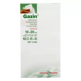 GAZIN Gaza komp.10x20 cm sterilna 8x 5X2 kom