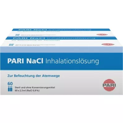 PARI NaCl otopina za inhalaciju ampula, 120X2,5 ml