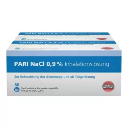 PARI NaCl otopina za inhalaciju ampula, 120X2,5 ml