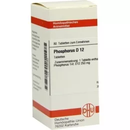 PHOSPHORUS D 12 tableta, 80 kom