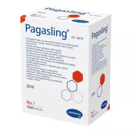 PAGASLING Tuferi od gaze, nesterilni, veličina 1, veličina lješnjaka, 1000 komada