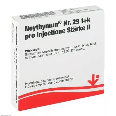 Neythymun No.29 f + k po injekt.St. II Ampule, 5X2 ml