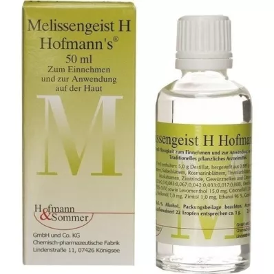 MELISSENGEIST H Hofmannove kapi, 50 ml