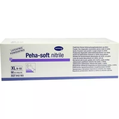 PEHA-SOFT nitril unt.handsch.unste.bez praha XL, 90 kom