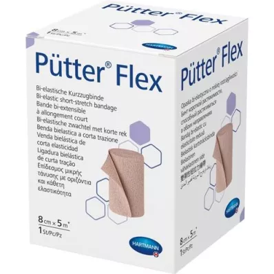 PÜTTER Flex bandaža 8 cmx5 m, 1 kom