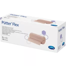 PÜTTER Flex bandaža 8 cmx5 m, 10 kom