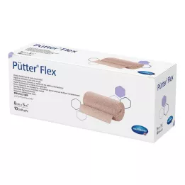 PÜTTER Flex bandaža 8 cmx5 m, 10 kom