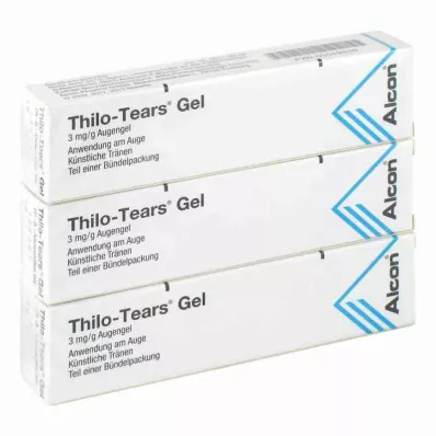 THILO TEARS Gel za oči, 3X10 g