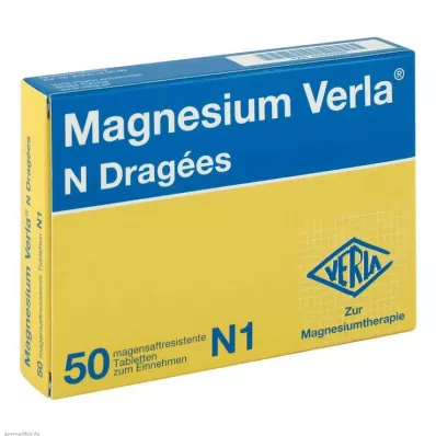 MAGNESIUM VERLA N dražeje MAGNESIUM VERLA N dražeje