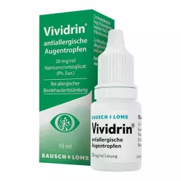 VIVIDRIN antialergijske kapi za oči, 10 ml