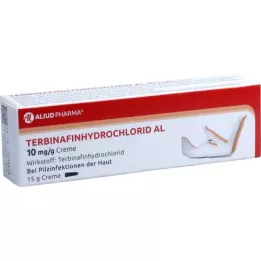 TERBINAFINHYDROCHLORID AL 10 mg/g krema, 15 g