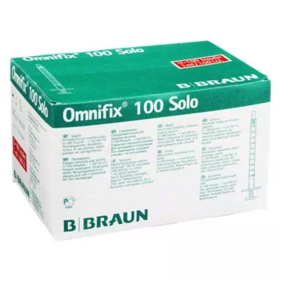OMNIFIX Inzulinska štrcaljka 1 ml za U100, 100 kom
