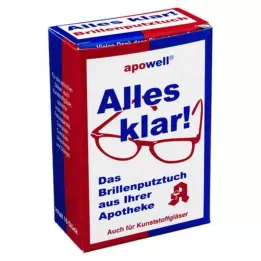 BRILLENPUTZTÜCHER Sve prozirno, 10 kom