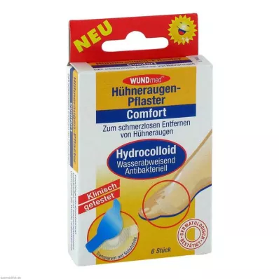 HÜHNERAUGENPFLASTER Comfort hidrokoloid, 6 kom HÜHNERAUGENPFLASTER Comfort hidrokoloid, 6 kom