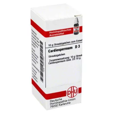 CARDIOSPERMUM D 3 globule, 10 g CARDIOSPERMUM D 3 globule, 10 g
