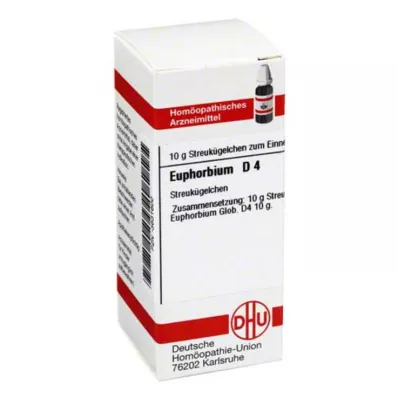 DHU Euphorbium D 4 globule, 10 g