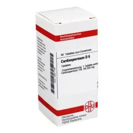 CARDIOSPERMUM D 6 tableta, 80 kom