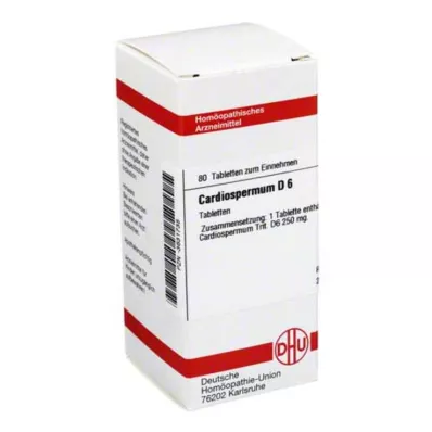 DHU Cardiospermum D 6 tableta, 80 kom