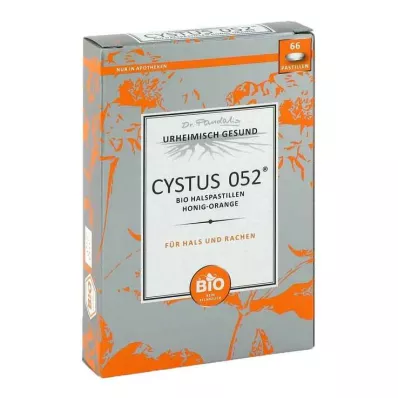 Cystus 052 organske pastile za grlo Medna naranča, 66 kom