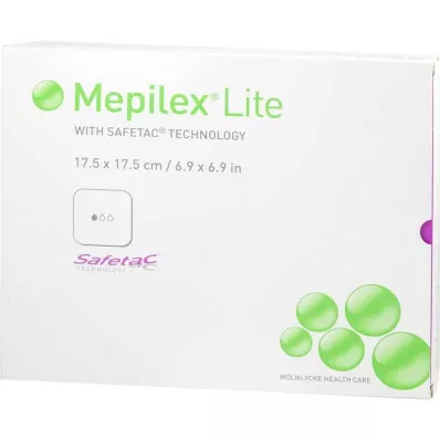MEPILEX Lite pjenasti povoj 17,5x17,5 cm sterilan, 5 kom