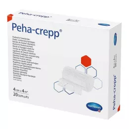 PEHA CREPP Fiksirajući zavoj 4 cmx4 m, 20 kom
